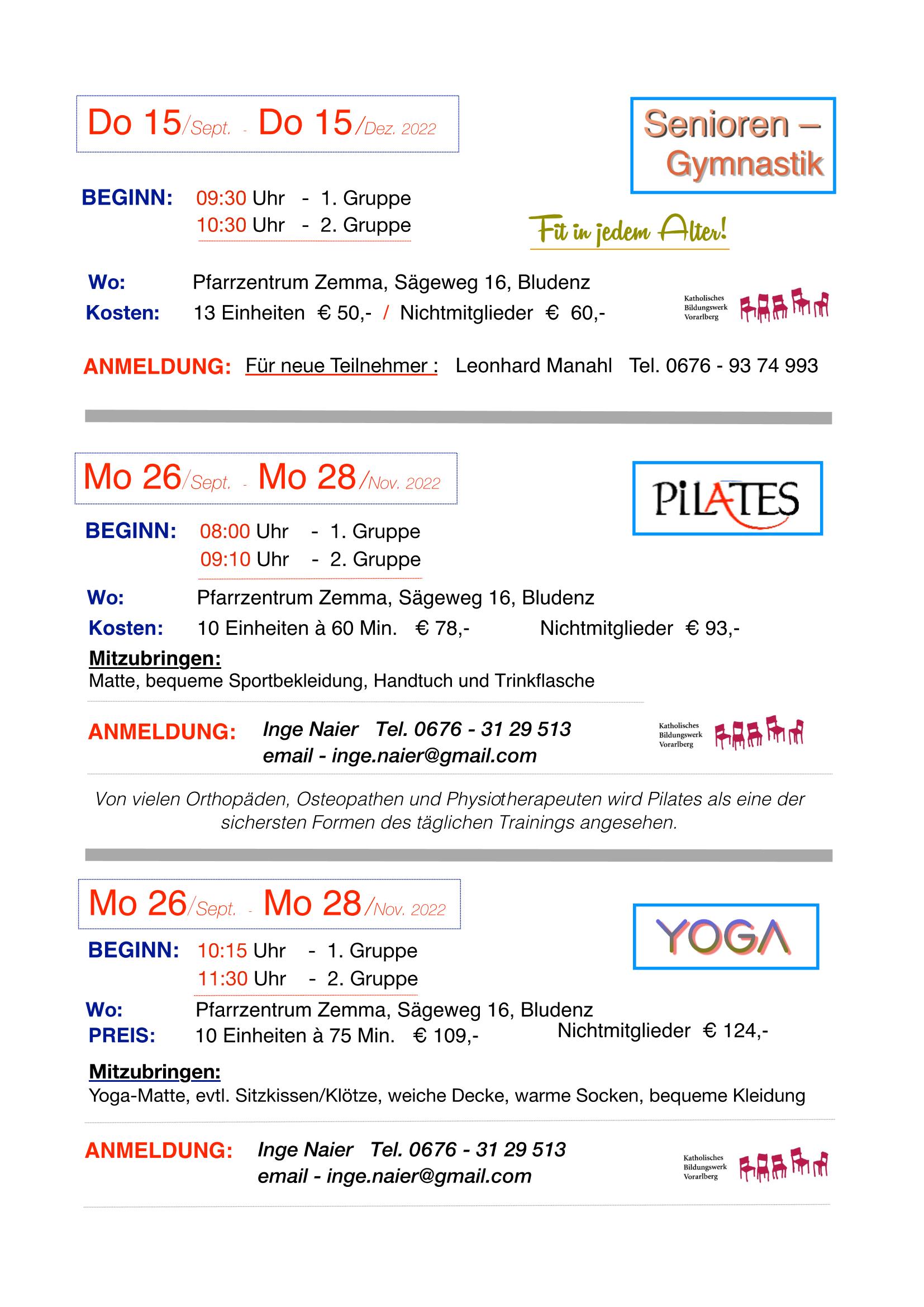 Gym Pilates Yoga 2022B Page 2